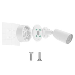 BAGBOKS FOR AJAX KAMERA - HVID