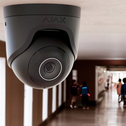 AJAX TurretCam 8MP 2.8mm - Sort