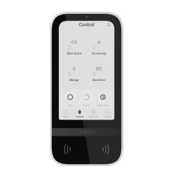 AJAX Keypad TouchScreen Hvid