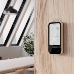 AJAX Keypad TouchScreen Hvid