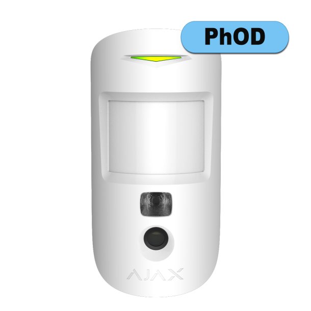 Ajax MotionCam PhOD Hvid
