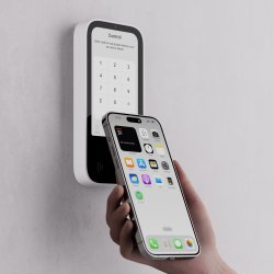 AJAX Keypad TouchScreen Hvid