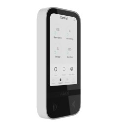 AJAX Keypad TouchScreen Hvid